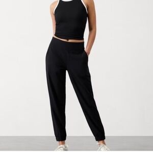 Athleta Brooklyn Black Jogger Pants